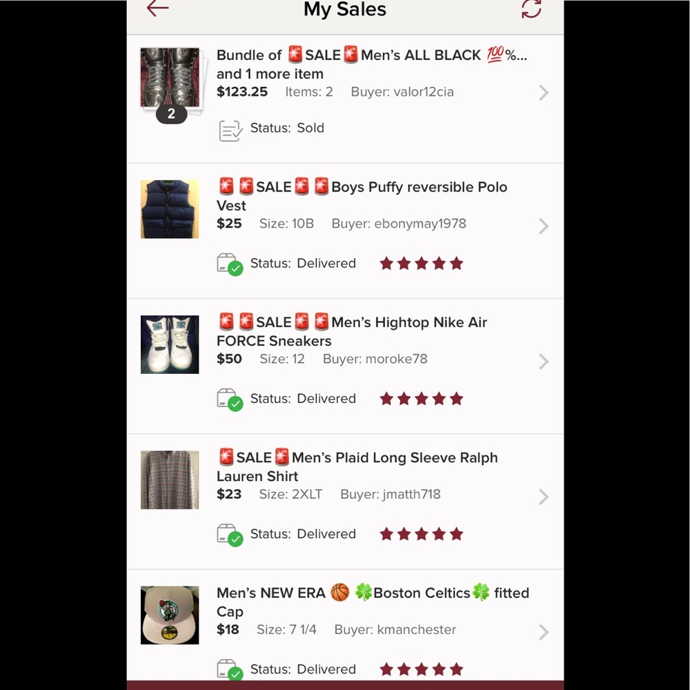 Thank you to ALL my friends for purchasing from me